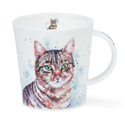 Dunoon Lomond Pawtraits Tabby Cat Mug (7173881921594)