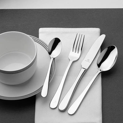 Grunwerg Windsor 24 piece Cutlery Set Stainless Steel (2382863433786)