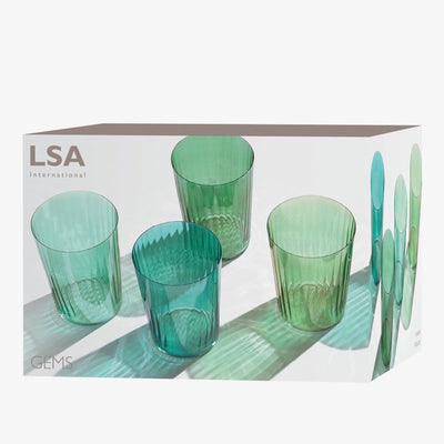 LSA Gems Tumbler Assorted Jade (4 Pack) (7126840934458)