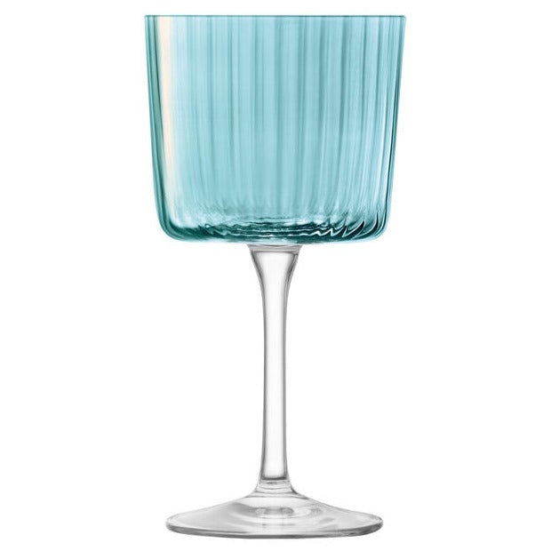 LSA Gems Wine Glass 250ml Assorted Sapphire(Set of 4) (7126775529530)