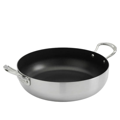 Samuel Groves Classic Non-Stick Stainless Steel Triply Chefs Pan with Side Handles (7208841576506)