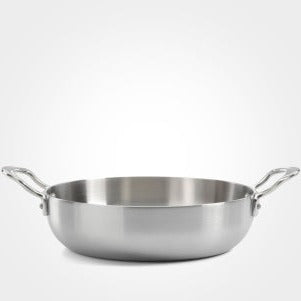 Samuel Groves Classic Stainless Steel Triply Chefs Pan Double Handled (7208841019450)