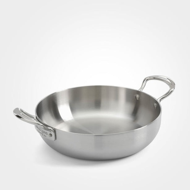 Samuel Groves Classic Stainless Steel Triply Chefs Pan Double Handled (7208841019450)