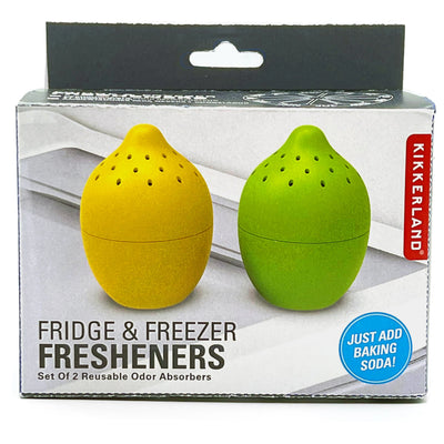 Kikkerland Lemon and Lime Fridge and Freezer Fresheners (Set of 2) (7166782308410)