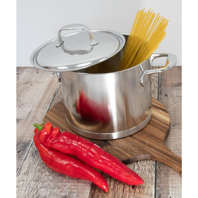Demeyere Atlantis Stock Pot with Lid Stainless Steel (4387759095866)