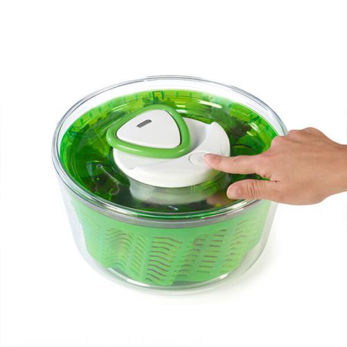 Zyliss Easy Spin 2 Salad Spinner Small Green  (071104) (6892281200698)