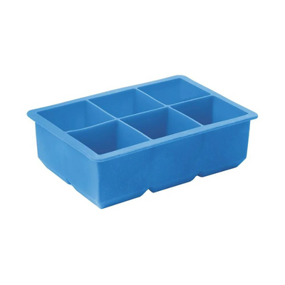 Eddingtons: Super Large 6 Ice Cube Tray Blue ( (052021) (6892240011322)