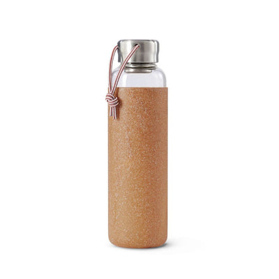 Black & Blum Glass Water Bottle Almond - Art of Living Cookshop (4505487310906)