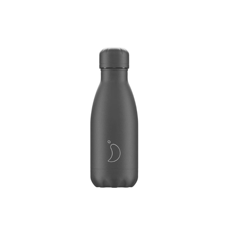 Chilly's Water Bottle Monochrome All Black