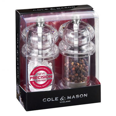 Cole & Mason Acrylic Salt & Pepper Mill Set - Art of Living Cookshop (2382908981306)