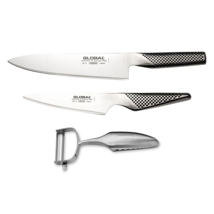 Global 3-Pc Knife Set G-2338