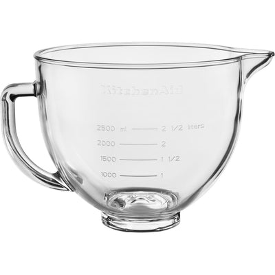 KitchenAid Artisan 4.8L Glass Bowl for Stand Mixer 5KSM5GB - Art of Living Cookshop (2368252477498)