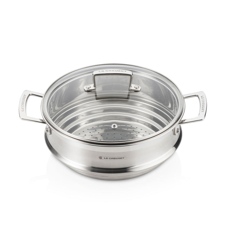 Le Creuset 3-ply Stainless Steel Steamer Large (4599599136826)