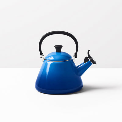 Le Creuset Kone Kettle with Fixed Whistle 1.6L Azure (7005448175674)