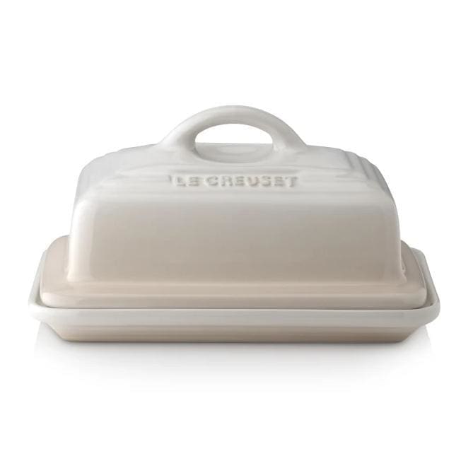 Le Creuset Stoneware Butter Dish Meringue