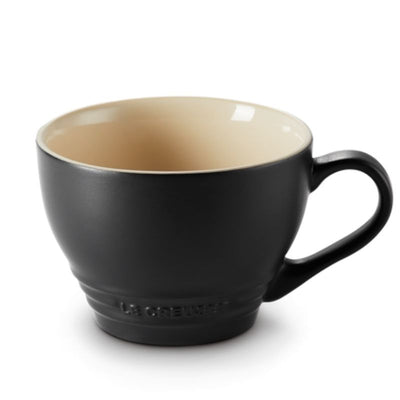 Le Creuset Stoneware Grand Mug Satin Black (2382841053242)