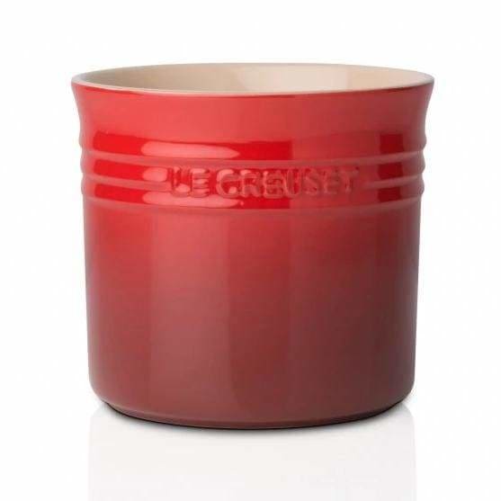Le Creuset Stoneware Large Utensil Jar Cerise - Art of Living Cookshop (2382834303034)
