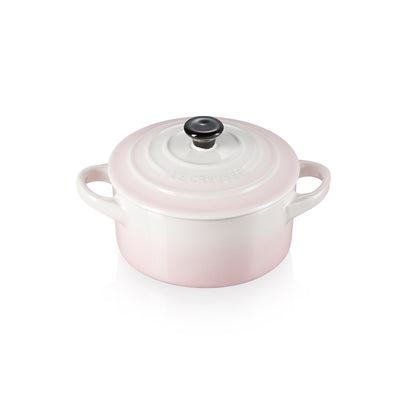 Le Creuset Stoneware Petite Round Casserole 0.25L Shell Pink (7005448568890)