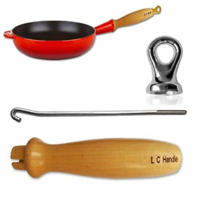 Le Creuset Wooden Frying Pan Handle - Art of Living Cookshop (2503438204986)