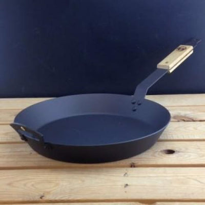 Netherton 12" Spun Iron Frying Pan with Helper Handle - Art of Living Cookshop (6622684676154)