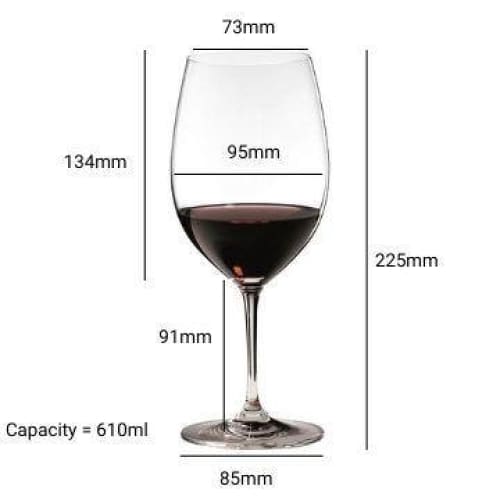 Riedel Vinum Bordeaux Glasses (Pair) - Art of Living Cookshop (4540971778106)