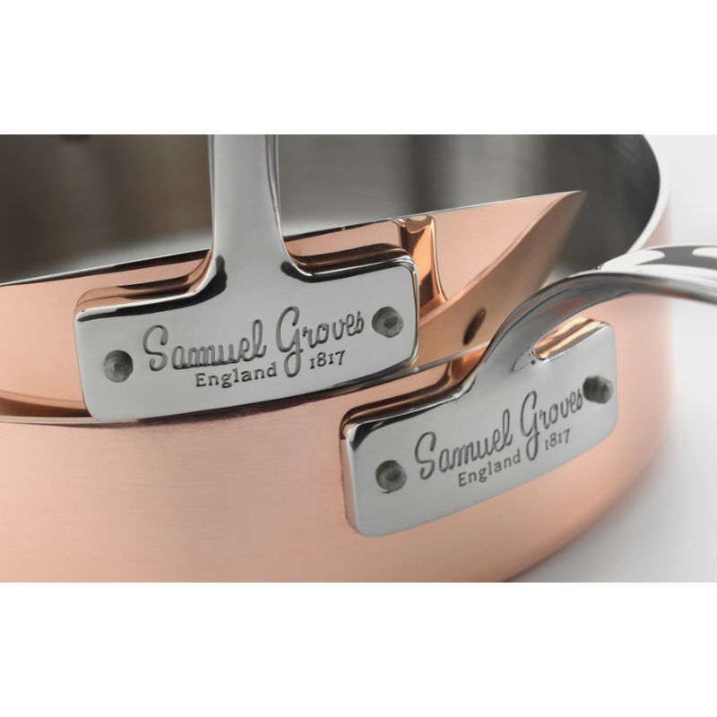 Samuel Groves Copper Chefs Pan 26cm (6987731697722)