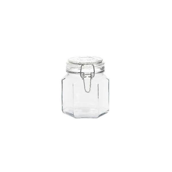 Tala Hexagonal Glass Storage Jar 770ml Art Of Living Cookshop