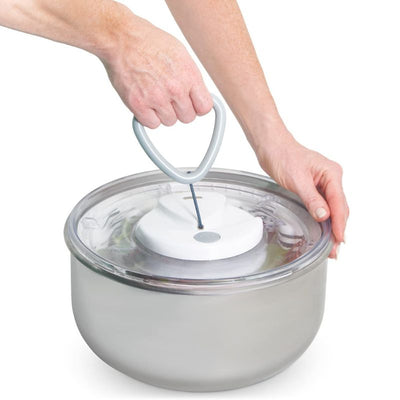 Zyliss Easy Spin 2 Salad Spinner S/S Bowl (6987728748602)