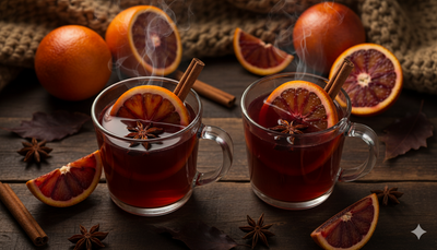 Mulled Blood Orange Cider Recipe