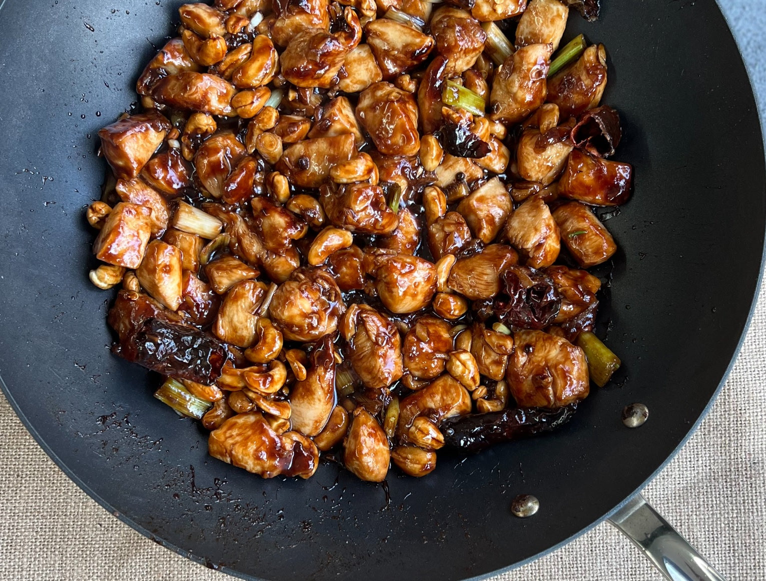 Kung Pao Chicken with Cashews