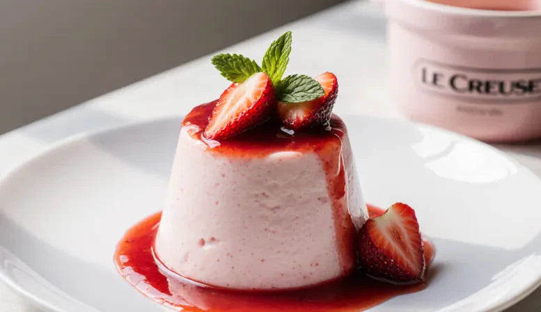 Strawberry Panna Cotta
