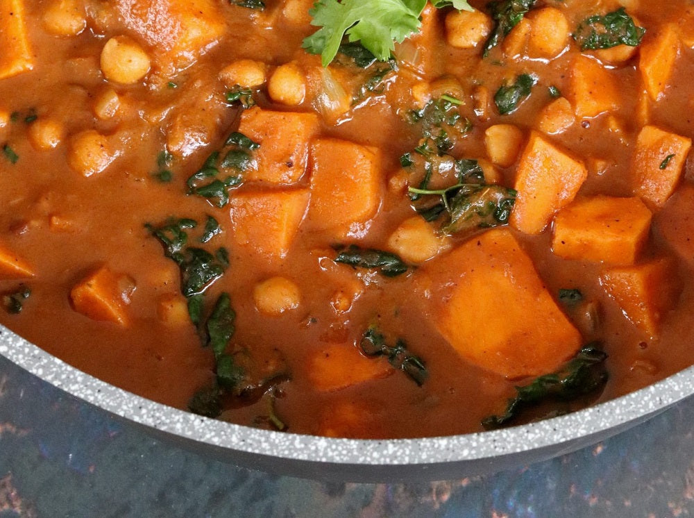 Sweet Potato and Chickpea Curry
