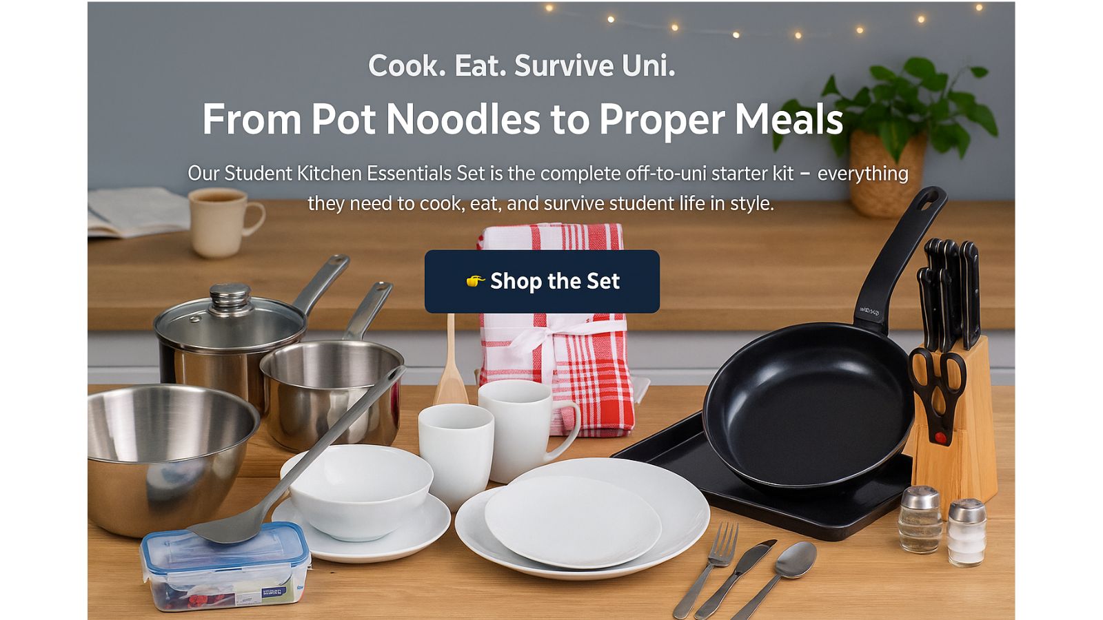 The Student Kitchen Essentials Complete Buying Guide