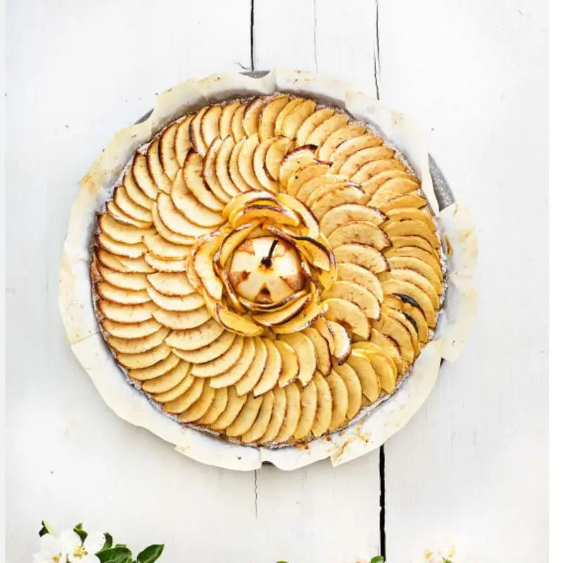 Apple and pear tart