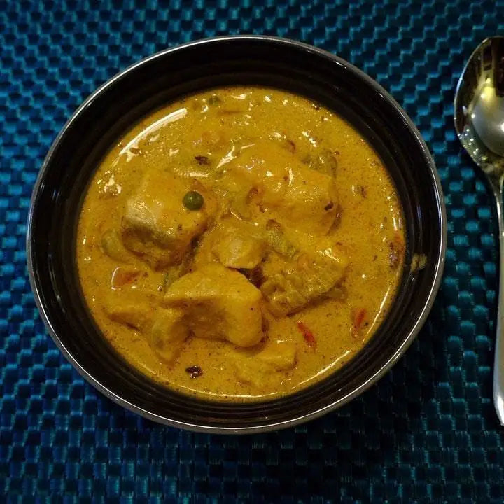 Babette’s Lemongrass, Ginger and Ras el Hanout Salmon Soup