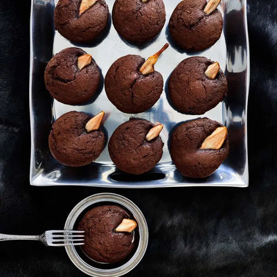 Chocolate and Pear Muffins