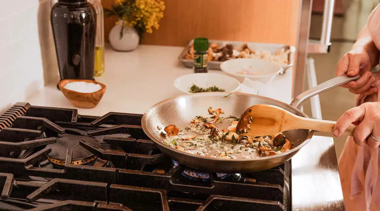How to Cook with Uncoated Stainless Steel Pans