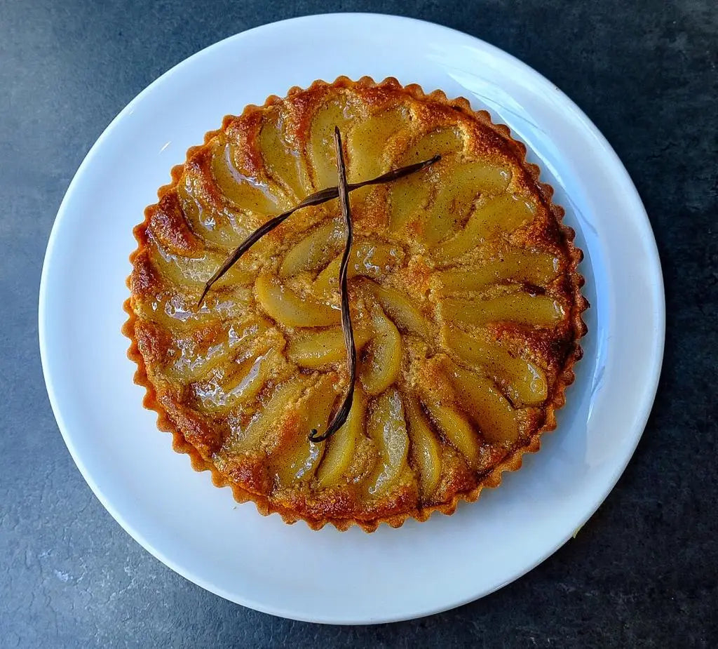 Jeanne’s Pear and Frangipane Tart