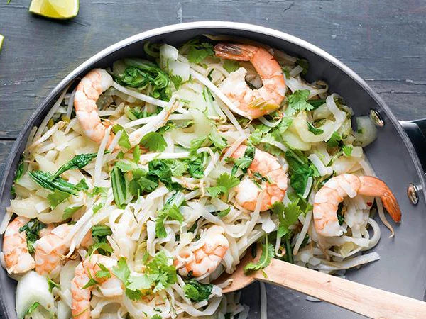 Pad Thai with Prawns