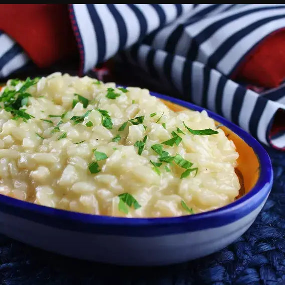 Parmesan risotto with truffle oil