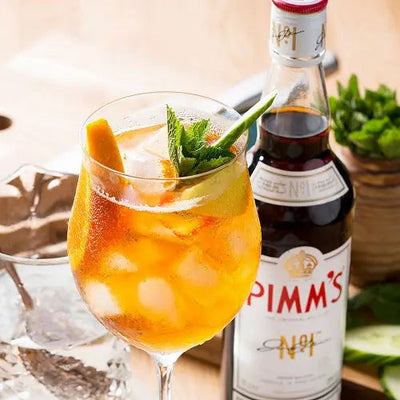 Pimm's and Lemonade Cocktail