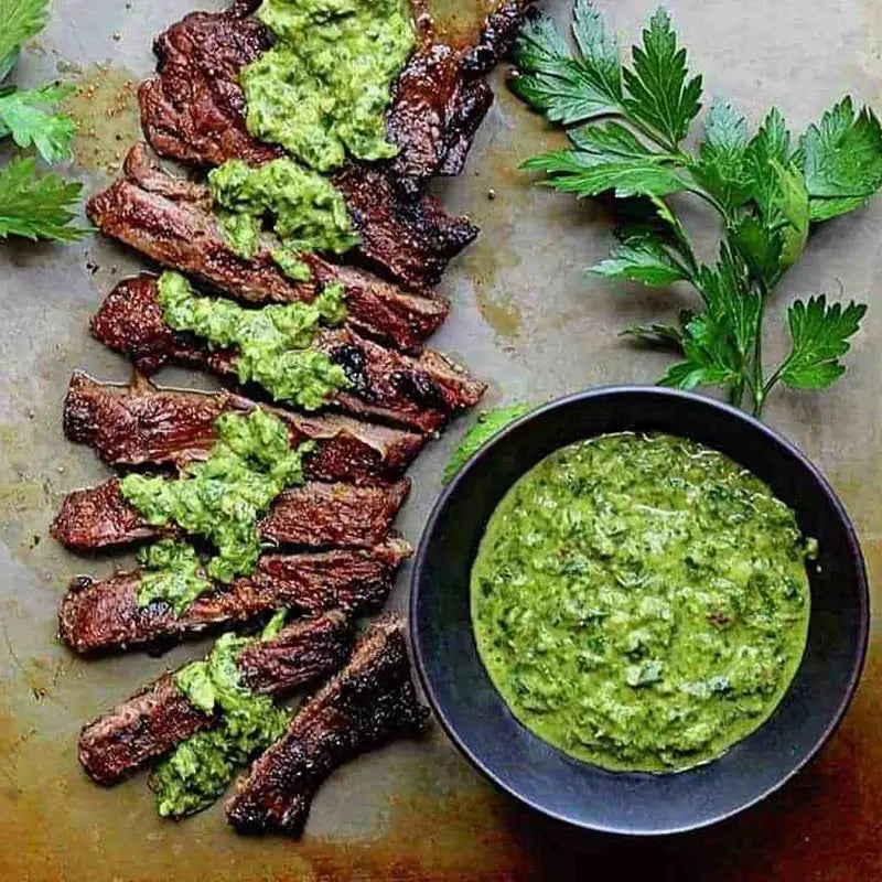 Skirt Steak Marinade With Chimichurri