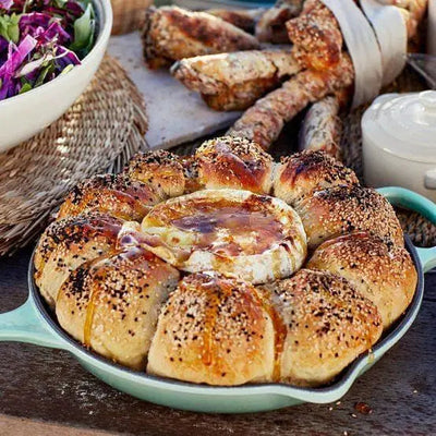 Tear-and-Share Buns with Camembert Centre