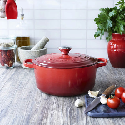 Le Creuset Cerise Round Casserole