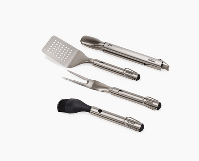 Joseph Joseph GrillOut 4-Piece Stainless-Steel BBQ Utensil Set with Storage Case (15153133388154) (15153277501818)