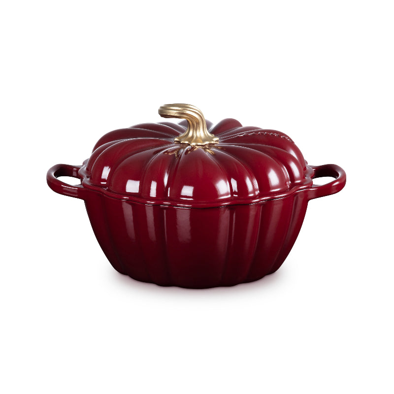 Le Creuset Pumpkin Cast Iron Casserole (6892255903802)