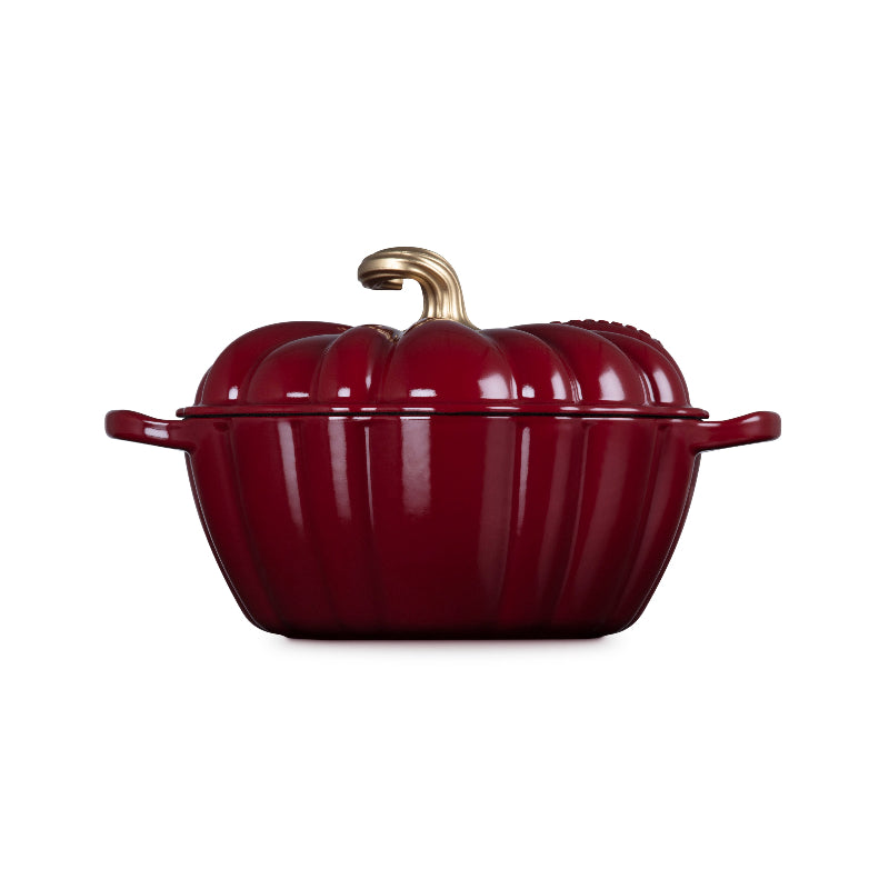 Le Creuset Pumpkin Cast Iron Casserole (6892255903802)