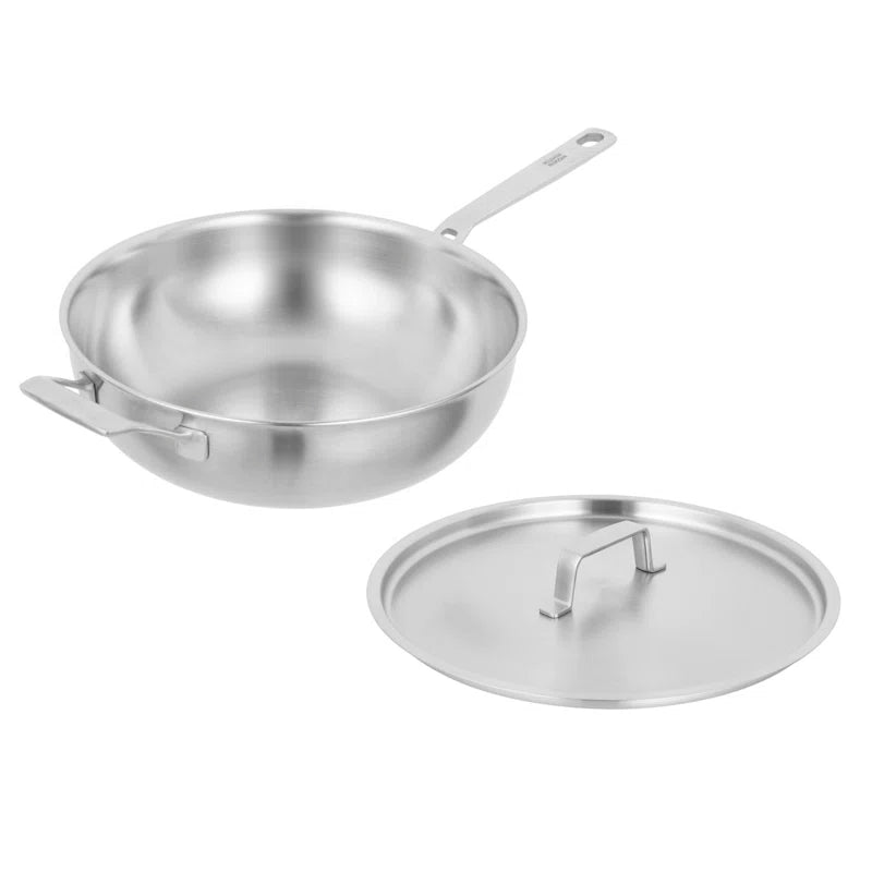 Kuhn Rikon Culinary Fiveply Wok 28cm Uncoated