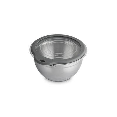 Le Creuset Mixing Bowl with Glass Lid 19cm S/S (14931700547962)