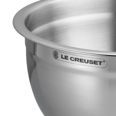 Le Creuset Mixing Bowl with Glass Lid 19cm S/S (14931700547962)